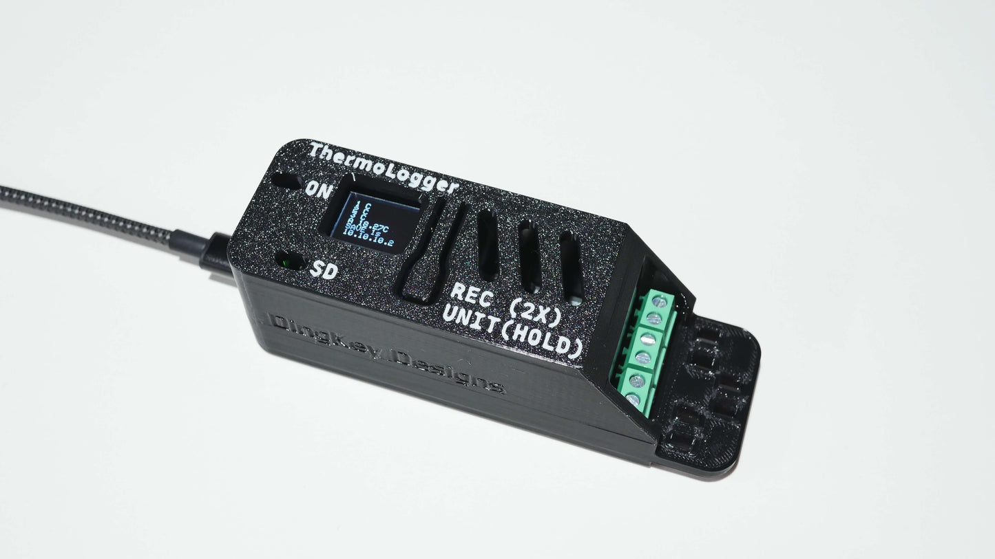 ThermoLogger (3-channel Data Logger for K-Type Thermocouple)