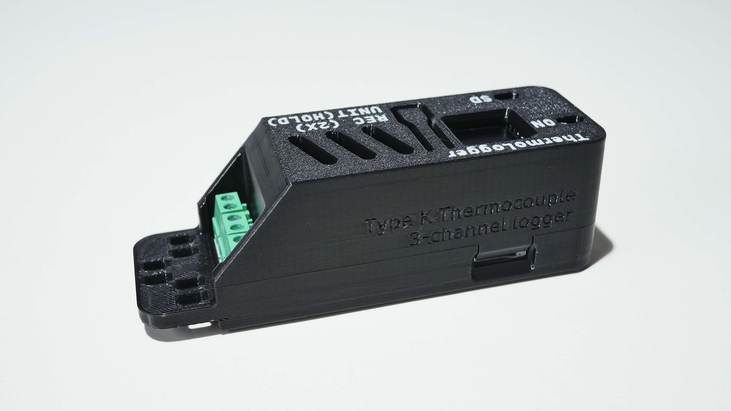 ThermoLogger (3-channel Data Logger for K-Type Thermocouple)