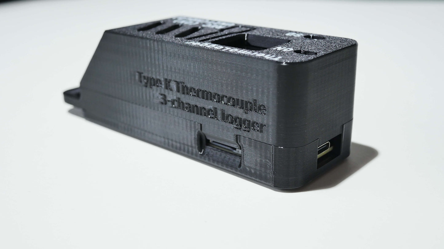 ThermoLogger (3-channel Data Logger for K-Type Thermocouple)