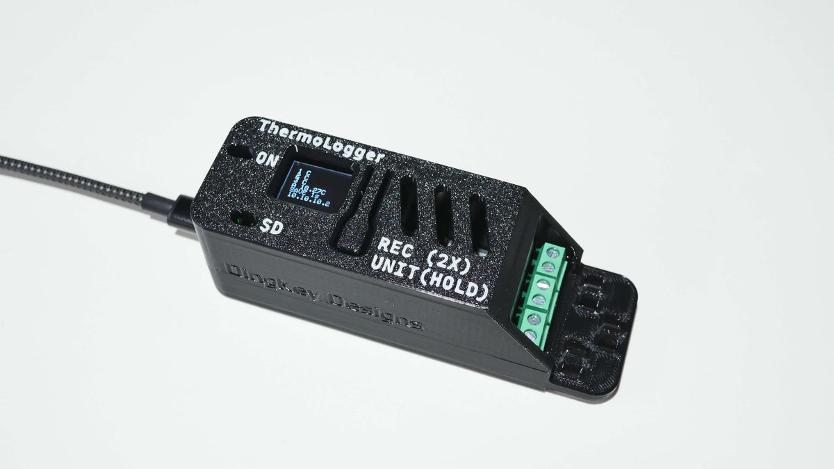 ThermoLogger (3-channel Data Logger for K-Type Thermocouple) – DingKey ...